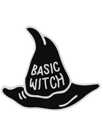 Basic Witch Enamel Pin   